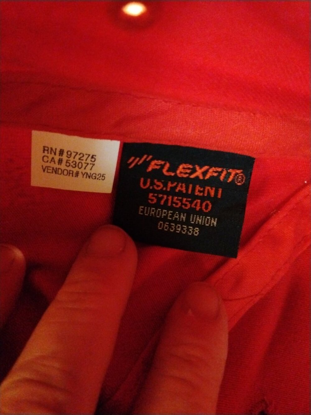 FOX RACING HAT RED FLEX FIT - Picture 3 of 4